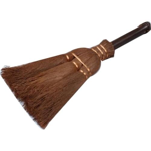 Tea tray brush, tea tray cleaning brush, tea table brush, tea pen brown brush, long handle Purple bamboo handle