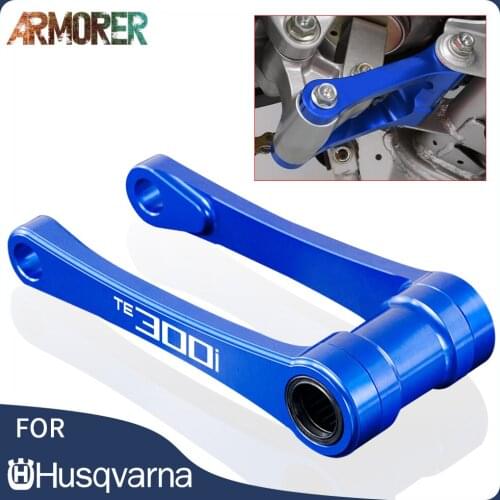Motorcycle CNC Adjustable Lowering Link kit Motocross Accessories For Husqvarna TE 300 300i TE300 2014 - 2018 TE300i 2019 - 2021