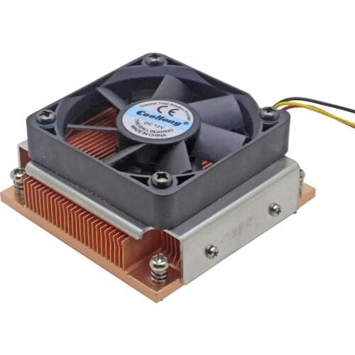 1U Server CPU Cooler Industrial Personal Computer Copper heatsink cooling fan for Intel PGA988/989 Active cooling