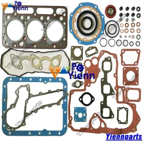 L1-225 L1-24 L1-235 L1-245 L1-255 L1-275 Full Overhaul Gasket Kit With Upper & Lower Set For Kubota Compact Utility Tractor