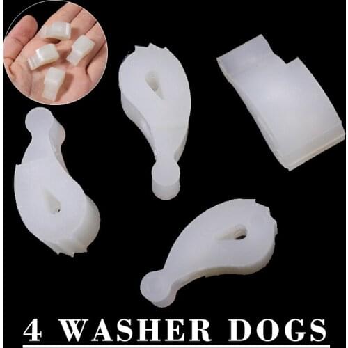 4PC Washing Machine Agitator For 80040 PS388034 AP3119063 Clothes Cleaning Artifact Replacement Accessories White