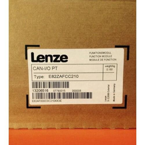 1PC NEW For LENZE I/O Module E82ZAFCC210 free shipping