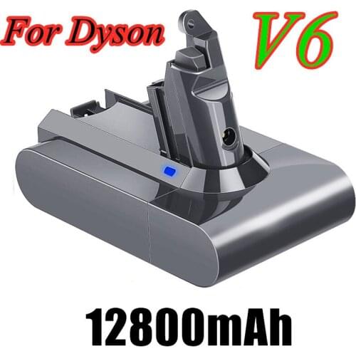 100% Original 21.6V 12800mAh Li-ion Battery for Dyson V6 DC58 DC59 DC62 DC74 SV09 SV07 SV03 965874-02 Vacuum Cleaner Battery L30