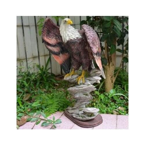 The owl guards the flesh and the bird unicorn Animal High-end luxury Sculpture statue carving Home Decoration
