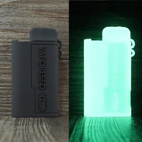 2pcs Texture Case for Vaporess XTRA Pod 16W Kit Vape Silicone Cover Skin Protective Rubber Sleeve ModShield leather Wrap