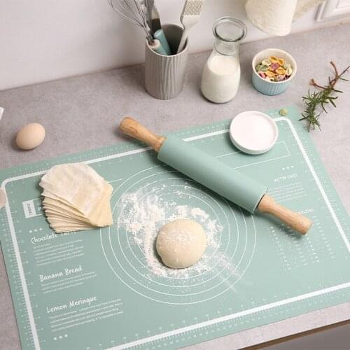 Cake Baking Mat Tools Kitchen Kneading Dough Mat Cookie Thick Non-stick Rolling Mats Pastry Accessories Pads Silicone