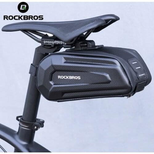 ROCKBROS MTB Road Bike Saddle Bag Waterproof Bicycle Tools Pannier Large Capatity Quick Rear Seatpost Bag Cycling Accessories
