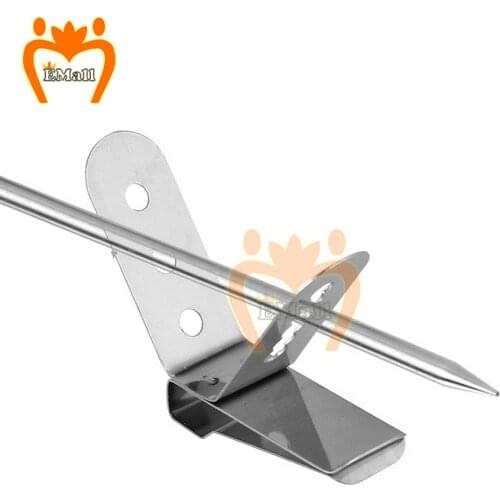 5 Pcs/Lot Stainless Steel Barbeque Thermometer Probe Clip Holder Coffee Cup Clip Preventing Scald Practical Kitchen Accessories
