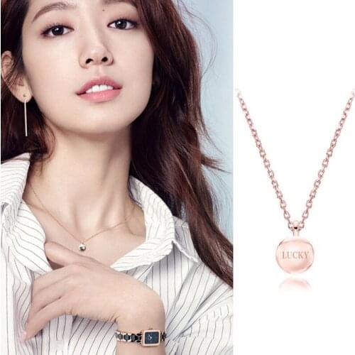 DreamySky Bohemia Silver Color LUCKY Necklaces Pendants For Women Ladies Long Chain Statement Necklaces Wedding Jewelry