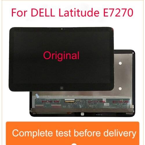 LCD Screen For DELL Latitude E7270 LCD Touch Screen Assembly LTN125HL06 LP125WF1 SP G4 1920*1080 12.5"