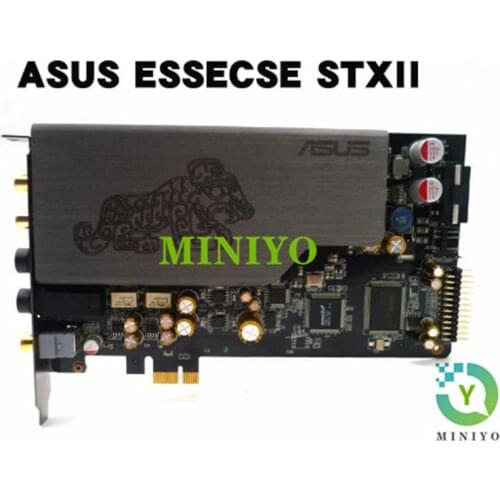 FOR ASUS Essence STX II PCI-E 1X 4X 8X 16X 2.1 sound card pcie support Win10/7/8