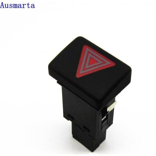 1-5 Pcs OEM Red Hazard Warning Flash Switch Button For A4 S4 B7 B7 8E RS4 8E0941509 8E0 941 509 8E0-941-509