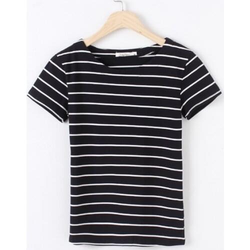 2020 Tops T-shirts Cotton Female Fashion Womens Garment white