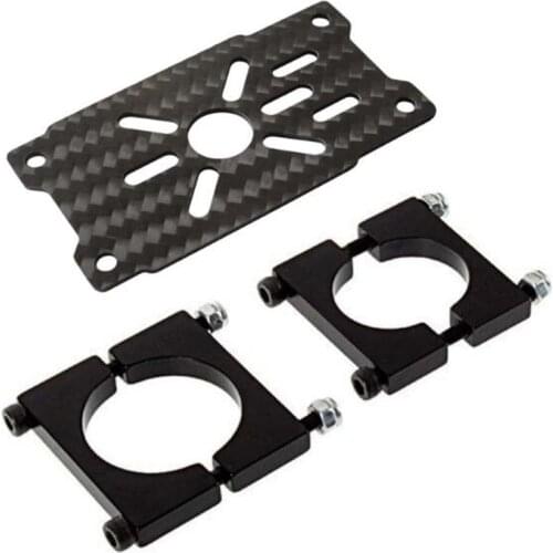 Carbon Fiber 2208/2212/2213 Motor Mounting Seat Holder 16mm Tube Clamps Pipe Clip for DIY Quadcopter Multicopter Drone Accessory