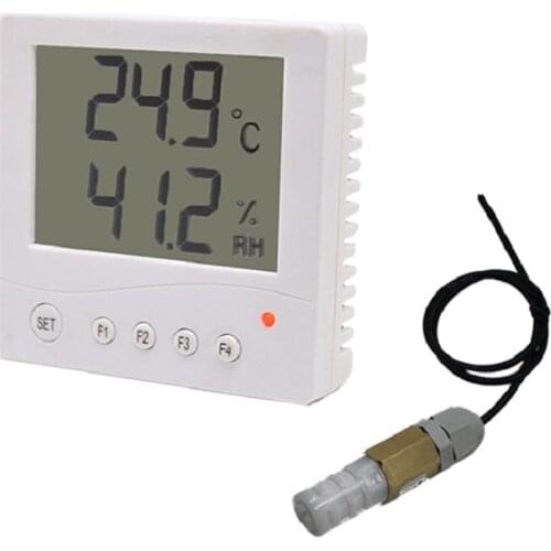 4-20mA Temperature and Humidity Transmitter 0-5 0-10V Wall Mount Indoor Probe External Industrial