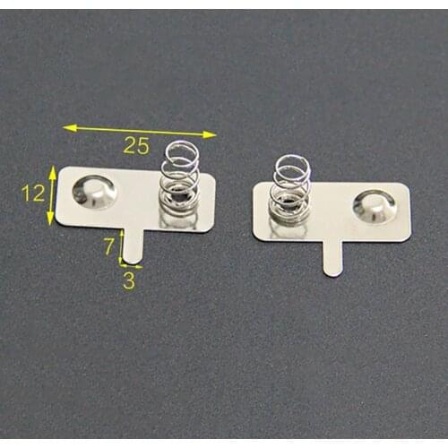 50PCS Cheap AA Spring Connector Terminal Battery Spring Contact Supplier,Type-S25
