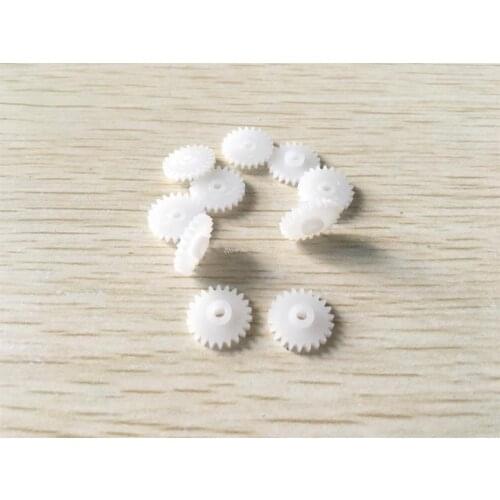 RC Car Motor Transmission Axle 22 Teeth Single Steering Gear 12mmx2mm 30Pcs