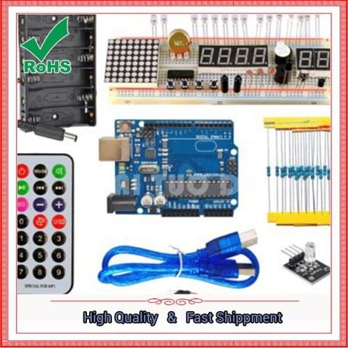 Basic entry learling set the latest UNO R3 motherboard entry set 28 kinds pavkage module