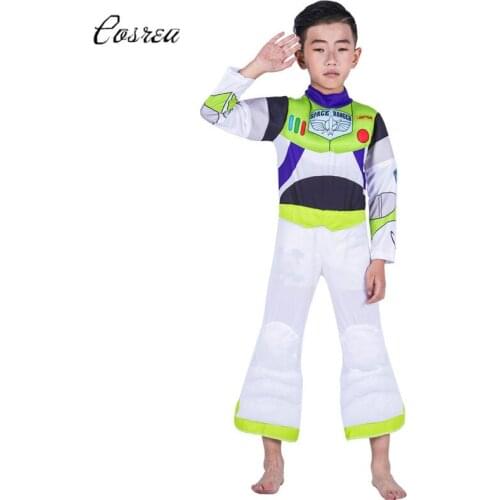 Children Carnival Clothing Toys Story Cosplay Costume For Kids Tim Allen Clothes Halloween Costume For Boy Party Dress
