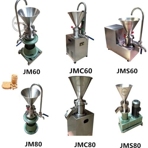Shipping by sea Various models food colloid mill paste processing equipment price peanut butter making machine