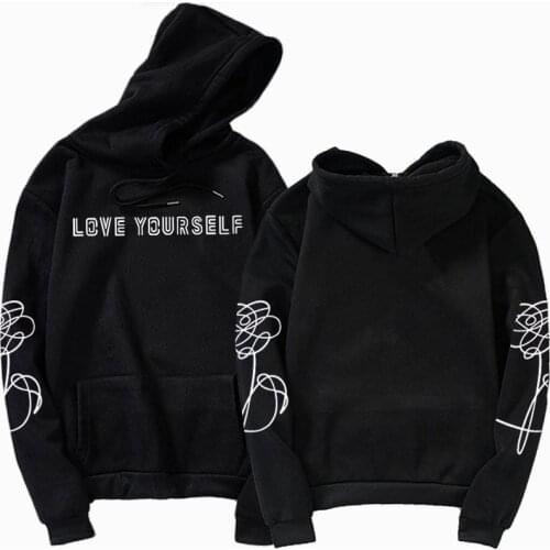 Love yourself hoody Kpop Bangtan Boys JUNGKOOK SUGA JHOPE V Jimin jin J HOPE ,suga 93 jung kook 97 hoody kpop hoodies