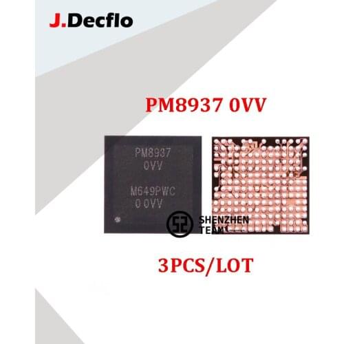 JDecflo 3Pcs/Lot PMIC PM8937 0VV Power Supply IC Chips BGA For Samsung J250F J410F J610F XIAOMI NOTE 5A REDMI 4A 5A NOKIA HUAWEI