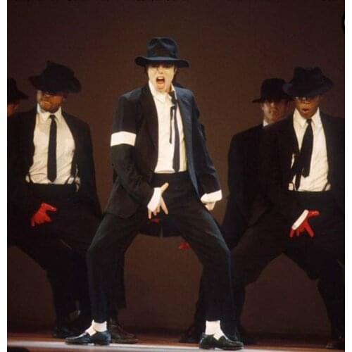 Michael Jackson Cosplay MJ Cos Child Adult Custom Made Costume 5pcs Dangerous Jacket+Pant+Shirt+Tie+Hat