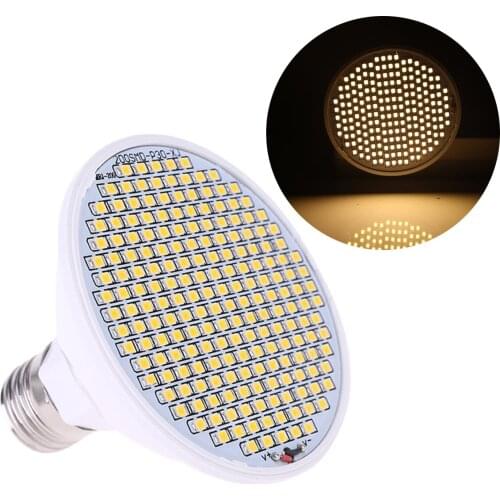 E27 200 LED Grow Lamp Bulb Full Spectrum Indoor Plants Flowers Vegetables Growth Lighting for Greenhouse Grow Box