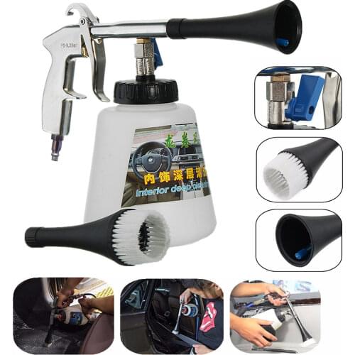 New Tornador Car Cleaning Gun Surface Interior Exterior Air Washing Tool Black