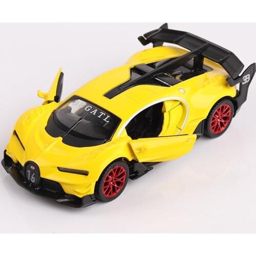 1:32 Scale Metal Alloy for Bugatti Veyron GT Auto Car Model Auto Car Model Pull Back Model Diecast Vehicles Toys For Children