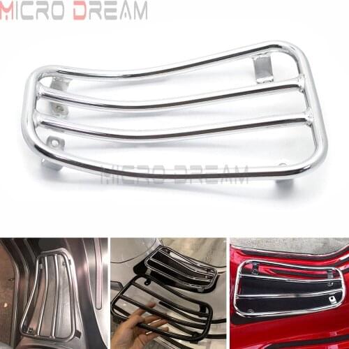 Motorcycle Chrome Foot Pedal Holder Scooters Floor Board Step Rack Luggage Bracket for VESPA Primavera Sprint 150 125 2017-2019