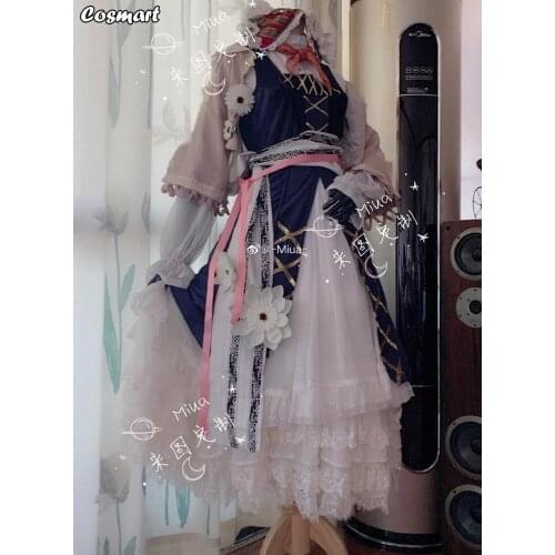 [Customize] Anime Arknights Istina Book Taste RHODES KITCHEN Lovely Lolita Game Suit Dress Uniform Cosplay Costume Halloween Out