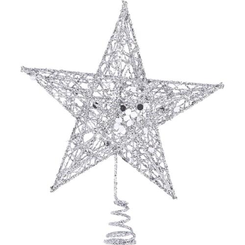 Practical Star Ornament Durable Not Easy to Break Decoration for Christmas Tree