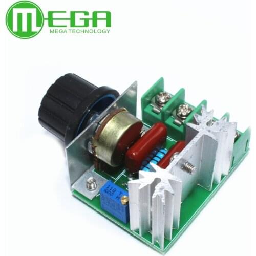 10PCS 2000W SCR Voltage Regulator Dimming Dimmers Speed Controller Thermostat AC 220V