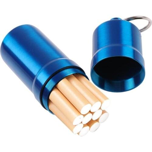 Stainless Steel Waterproof Metal Cigarette Case 5/10 Cigarettes Holder Box Cigarette Storage Bins For Cigarette Moisture-proof