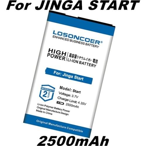 LOSONCOER zero loop 2500mAh Replacement Battery for Jinga Start battery High Capacity Battery