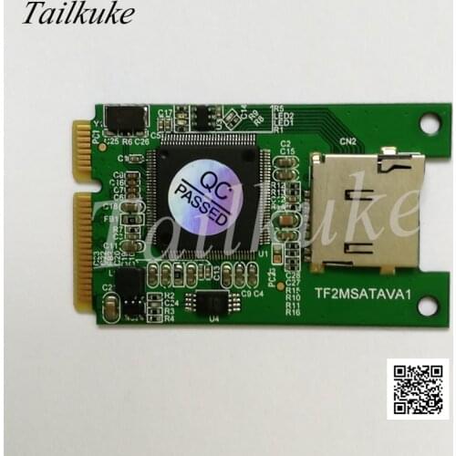 TF (micro-SD) to MSATA Adapter Card Embedded Industrial Mobile SSD