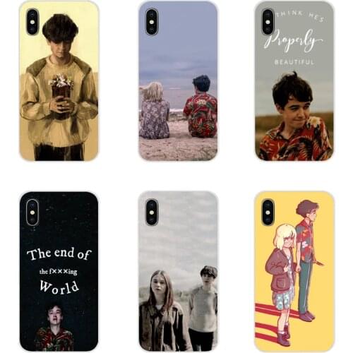 The end of the fing fxxxing world For Samsung Galaxy S2 S3 S4 S5 Mini S6 S7 Edge S8 S9 S10E Lite Plus Silicone Phone Shell Cover