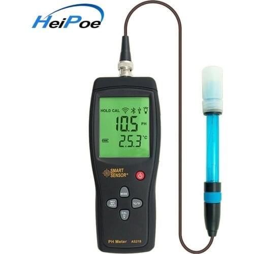 Smart Sensor AS218 Low price cheap digital PH Meter Aquarium tester with measuring range 0.00~14.00pH