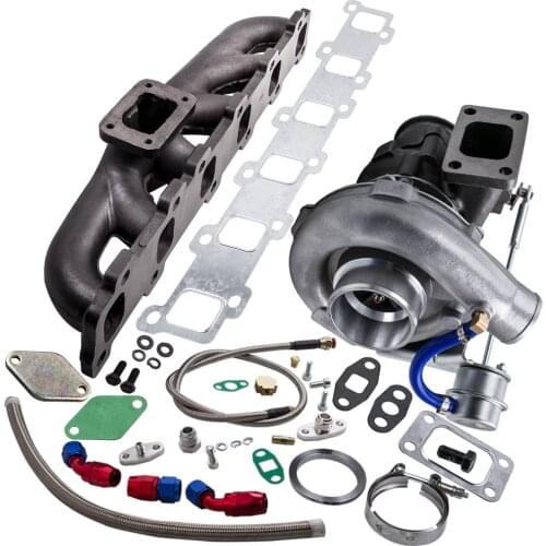 Universal Turbine For 4 or 6 CYL, 2.5L-3.5L Engines T04E T3/T4 .63 Turbo Turbocharger Compressor Supercharger Turbolader