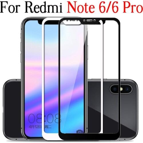 Note6Pro Protective Glass on For Xiaomi Redmi Note 6 pro 6Pro Notes redmi6pro Ksiomi armored Screen Protector Tempered Glas Film