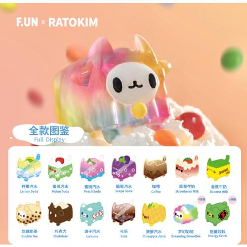 Blind Box Toys BOX CAT Blind BoxBlind Bag Toys Anime Figures Caja Ciega Desktop Ornaments Model Accesorios Free Ship mystery box