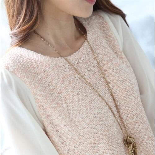 Winter and autumn womens sweater womens white knitted bottomed shirt with versatile top in spring and Autumn