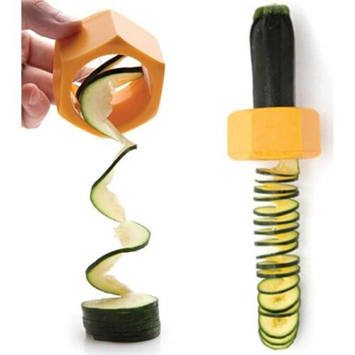 1PC Cucumber Spiral Slicer Fruit Vegetable Tools Cooking Tools Kitchen Accessories