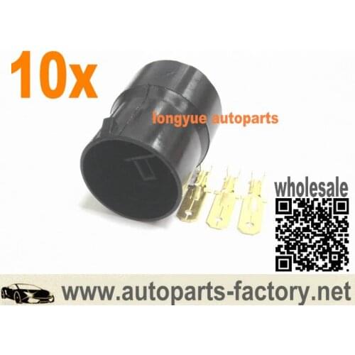 10set Male Nipondenso Alternator Repair Plug Connector Kit For Toyota Honda Lexus Chevrolet