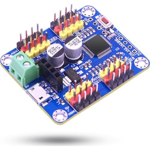 16 Channel Robot Servo Motor Control Board & Bluetooth Module for Manipulator Mechanical Arm