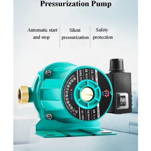 220V Water Booster Pump Householder Automatic Silent Solar Water Heater Tap Water Pipe Pressure Pump ORS25-10G