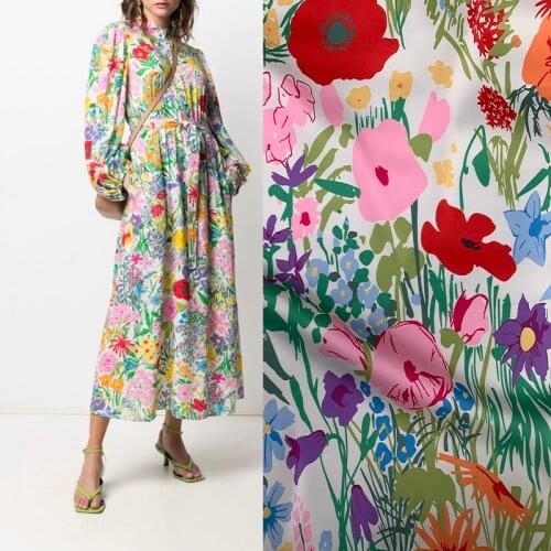 35 Styles of Italian G Brand Printed Fabric Series High Fashion Textile Sewing Fabric Designer Fabric for Dress Shirt DIY