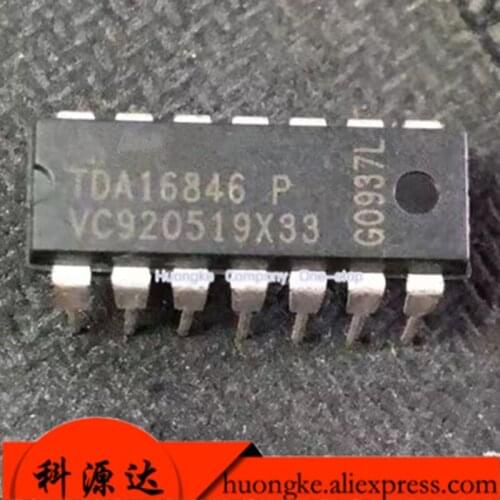 5PCS/LOT TDA16846P TDA16846-2P TDA16846 TDA16846P DIP14 Switching Power Supply IC