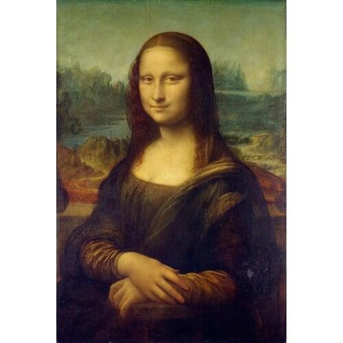 World Famous Painter Da Vinci "Mona Lisa" 5D DIY Diamond Painting Full Square Diamond Painting Embroidery Sale 20X30cm